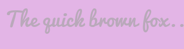 Image with Font Color B9A9BA and Background Color E3B5E6